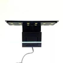 Luminaria Led Soma X3 Preta (5w) Led Branco/azul 110v Luminaria Led Soma X3 Preta (5w) Led Branco/azul 110v