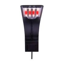 Luminária Led Soma X5 Preta 10W Branco/Vermelho 110v/220v