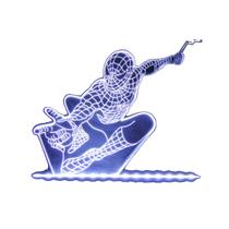 Luminaria LED - Spider Man 3D Luminaria LED - Spider Man 3D
