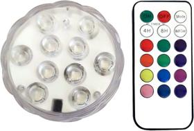Luminária LED Submersível Piscina/Aquário RGB - Decorlaser
