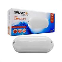 Luminária Led Tartaruga 8W 6500K Ip65 Branca Bivolt Galaxy Luminária Led Tartaruga 8W 6500K Ip65 Branca Bivolt Galaxy