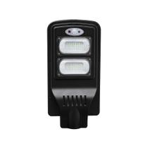 Luminária Led Taschibra Solar TR Sun Poste 40W Preto 6500K C/ Controle Remoto