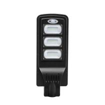 Luminária Led Taschibra Solar Tr Sun Poste 60w Preto 6500k C/ Controle Remoto