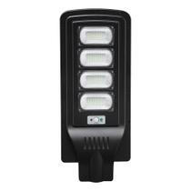 Luminária Led Taschibra Solar TR Sun Poste 80W Preto 6500K C/ Controle Remoto