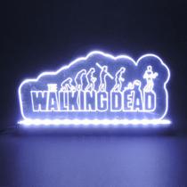 Luminaria LED - The Walking Dead - Persona Acrilicos