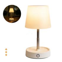 Luminária Led Touch Abajur Mesa Recarregável Luz Decorativa Quarto Sala Luminária Led Touch Abajur Mesa Recarregável Luz Decorativa Quarto Sala