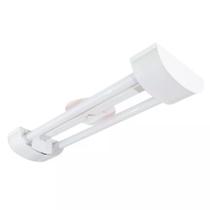 Luminária LED Tube 2x60cm Sobrepor Branco Barcelona - Tualux