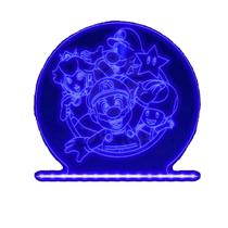 Luminaria LED - Turma do Mario Luminaria LED - Turma do Mario