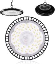 Luminária LED UFO High Bay 200W - Iluminação para Galpão (Branco Quente)