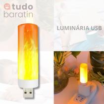 Luminária LED USB Lâmpada Iluminação de Led USB Casa Utensílios Quarto Para Banheiro - OEM