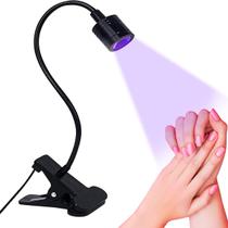 Luminária Led Uv Para Unha Gel Secagem Bivolt Ajustável