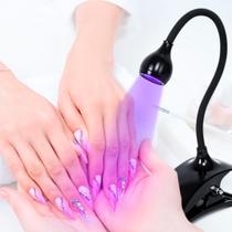 Luminária Led Uv Para Unhas Esmaltes Gel Ajustável Dobrável Luminária Led Uv Para Unhas Esmaltes Gel Ajustável Dobrável