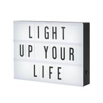 Luminaria Letreiro Led Quadro Painel 90 Letras Numeros Luminaria Letreiro Led Quadro Painel 90 Letras Numeros