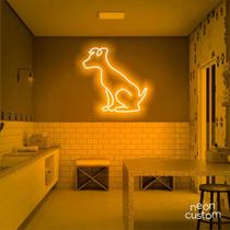 luminaria letreiro Neon Led Dog Sentado 02 100x100 luminoso decoração p/ selfie