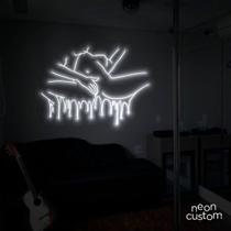 luminaria letreiro Neon Led Sexo 150x100 luminoso decoração p/ selfie