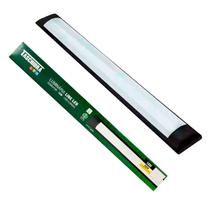 Luminária Line Led Sobrepor 50cm 18W 3000K Preto Autovolt - Taschibra - 0823