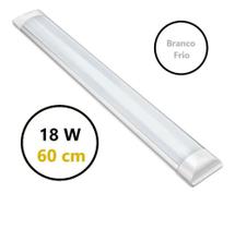 Luminária Linear de LED (18W) (60cm) (Branco Frio) - MM