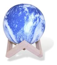Luminária Lua Cheia 3D Abajur Touch 15Cm Cores Touch Lua Luminária Lua Cheia 3D Abajur Touch 15Cm Cores Touch Lua