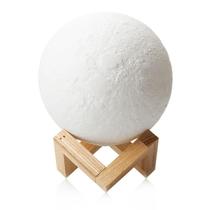 Luminária Lua Cheia Colorido Abajur Led Usb Touch 14cm