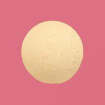 Luminaria lua de Mesa branca 19111980