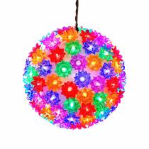 Luminária LUCKY SHINE Esfera LED Multicolorida 19 cm para Área Externa Luminária LUCKY SHINE Esfera LED Multicolorida 19 cm para Área Externa
