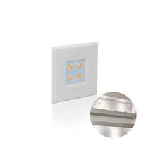 Luminária Lumini Pop Point Pontual Quadrada Branca 6000k Branco Frio Com 4 Leds Bivolt Renna Pix