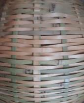 Luminaria lustre Max bambu