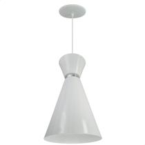 Luminária Lustre Pendente Berlim Pequim Dubai Em Alumínio De Teto Preto e Branco Balcão Bivolt