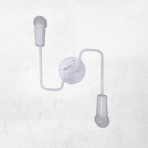 Luminaria Lustre Vent Soluções Orbit 2 Hastes Vintage Moderno Retro Industrial Parede Sala Quarto