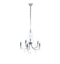 Luminária Lustres Candelabro 5 Lamp. - Cromado Luminária Lustres Candelabro 5 Lamp. - Cromado