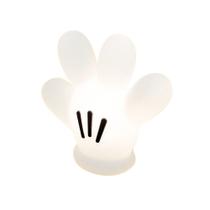 Luminária Luva do Mickey Mouse Disney Decoração Abajur de Mesa Quarto Menino Menina