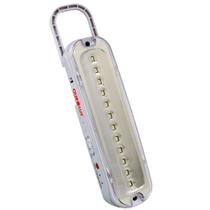 Luminária Luz de Emergência Bivolt Multiuso 12 Superled 2 Watts com Pilhas Recarregáveis - 01982A - OUROLUX