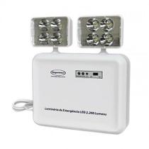 Luminária Luz De Emergência Led 2200 Lumens Luminária Luz De Emergência Led 2200 Lumens