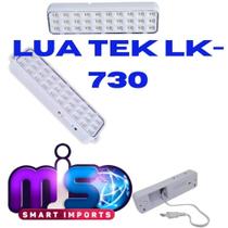 Luminária Luz De Emergência Recarregável 30led Luatek Lk-730 - LUA TEK