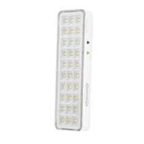 Luminaria luz emergencia 30 leds 100 lm super slim segurimax