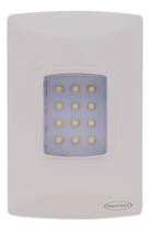 Luminária Luz Lâmpada Led Emergência Embutir 4X2 100 Lumens Segurimax Bivolt Balizador Escadas Forte