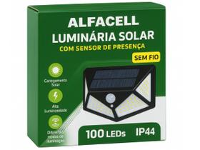 Luminária, Luz Lampada, Refletor Solar 100 LEDs Prova DÁgua Luminária, Luz Lampada, Refletor Solar 100 LEDs Prova DÁgua