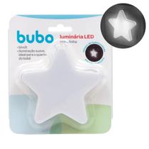 Luminária Luz Led com Sensor Movimento Branca Estrela Star Infantil Bebê Quarto - Buba