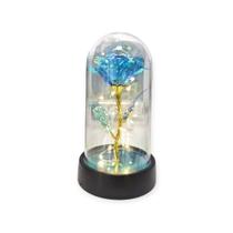 Luminária Luz Noturna Rosa Brilhante Luzes Leds Decorativo