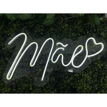 Luminária Mãe Em Neon Led 50cm Decoração Festa Dia das Mães