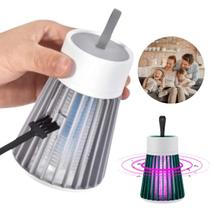Luminária Mata Mosca Elétrica Usb Led Para Varanda Luminária Mata Mosca Elétrica Usb Led Para Varanda