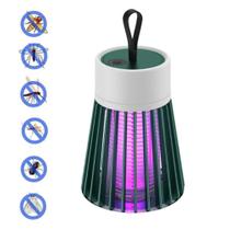 Luminaria Mata Mosquito Eletrico Armadilha Inseto Pernilongo Lampada Luz Ultravioleta Choque Repelente Luz UV LED USB