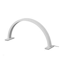 Luminária Meia Lua De Mesa Controle De Luz 3 Tons Bivolt 56cm