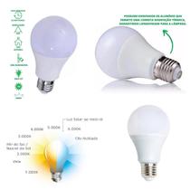 Luminária Mesa Abajur 50Cm Articulada Flexível + Lâmpada Led