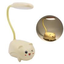 Luminária Mesa Abajur Bichinho Led Usb Recarregável Flexível Luminária Mesa Abajur Bichinho Led Usb Recarregável Flexível
