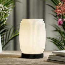 Luminaria Mesa Abajur Led Portátil LAMPIDES Decoracao Diversos Presente Quarto Casa Geometrica Luxo