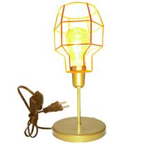 Luminária Mesa Abajur Mini Aramado Granada P/Decorar Luminária Mesa Abajur Mini Aramado Granada P/Decorar