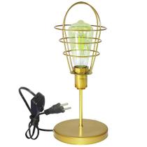 Luminária Mesa Abajur Mini Aramado Lampshape P/Décor