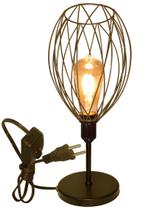 Luminária Mesa Abajur Mini Aramado Nest P/Decorar Luminária Mesa Abajur Mini Aramado Nest P/Decorar