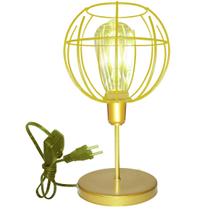 Luminária Mesa Abajur Mini Aramado Spider P/Decorar